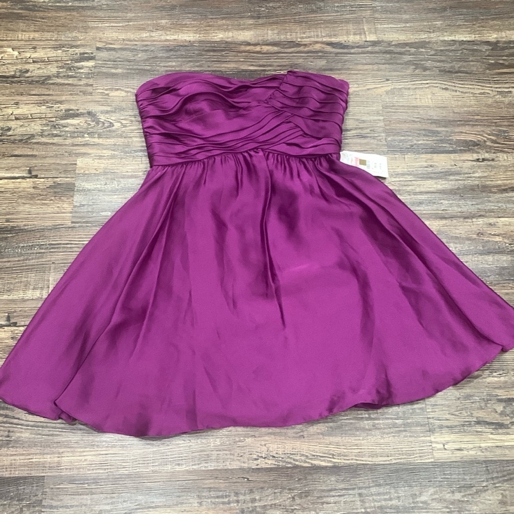 NWT JS Collections Strapless Dress